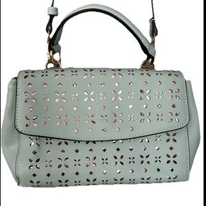 Urban Expressions Mint Green Crossbody Handbag Like‎ New
